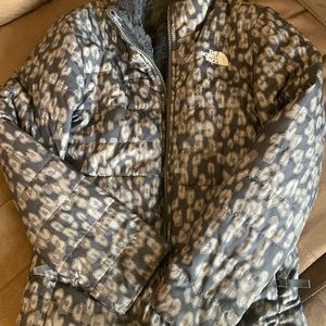 NorthFace Reversible Girls Mossbud, Size Medium